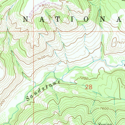 United States Geological Survey Tullis, WY (1961, 24000-Scale) digital map