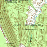 United States Geological Survey Tully, NY (1955, 24000-Scale) digital map