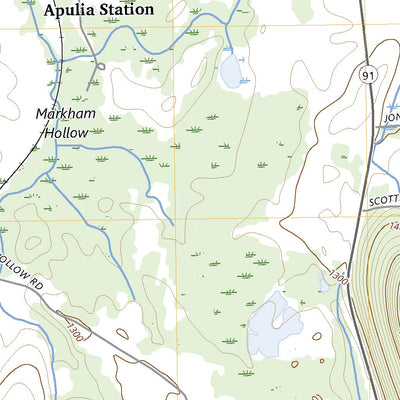 United States Geological Survey Tully, NY (2023, 24000-Scale) digital map