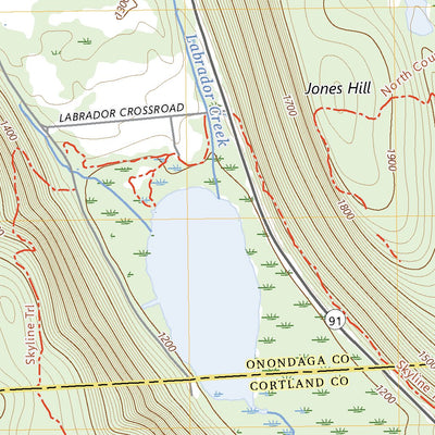 United States Geological Survey Tully, NY (2023, 24000-Scale) digital map