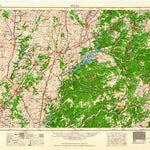 United States Geological Survey Tulsa, OK-MO-AR-KS (1963, 250000-Scale) digital map