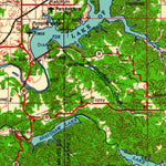 United States Geological Survey Tulsa, OK-MO-AR-KS (1963, 250000-Scale) digital map