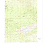 United States Geological Survey Tumalo Falls, OR (1988, 24000-Scale) digital map
