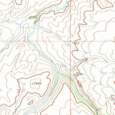 United States Geological Survey Tumble Mountain, CO (1962, 24000-Scale) digital map
