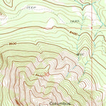 United States Geological Survey Tumble Mountain, CO (1962, 24000-Scale) digital map
