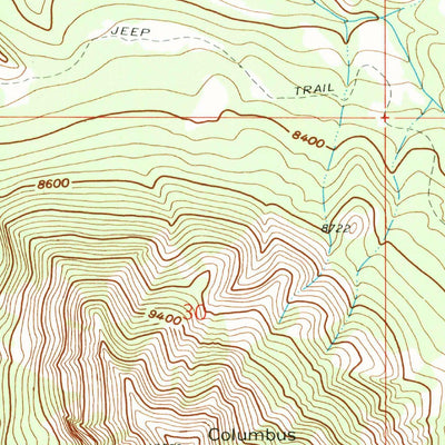United States Geological Survey Tumble Mountain, CO (1962, 24000-Scale) digital map