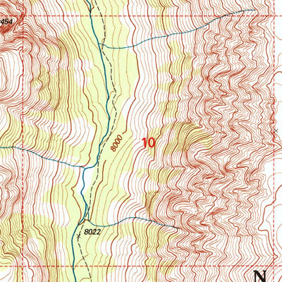 United States Geological Survey Tumble Mountain, MT (1996, 24000-Scale) digital map