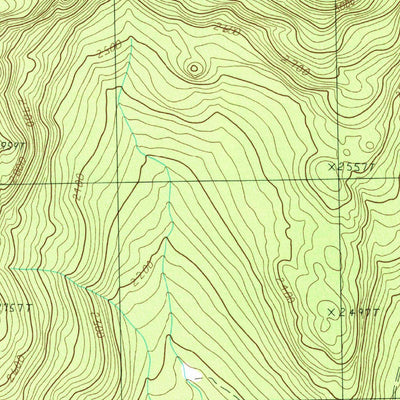 United States Geological Survey Tumbledown Mountain, ME (1989, 24000-Scale) digital map