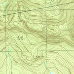 United States Geological Survey Tumbledown Mountain, ME (1989, 24000-Scale) digital map