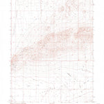 United States Geological Survey Tumbleweed Flat, NV (1985, 24000-Scale) digital map