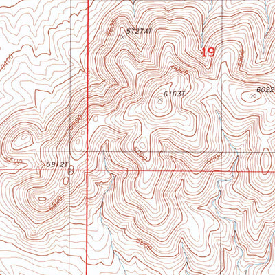 United States Geological Survey Tumbleweed Flat, NV (1985, 24000-Scale) digital map