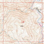 United States Geological Survey Tumey Hills, CA (1956, 24000-Scale) digital map
