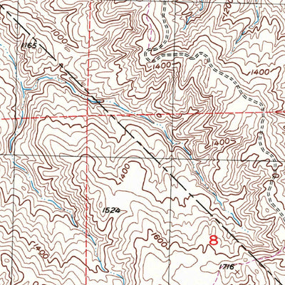 United States Geological Survey Tumey Hills, CA (2000, 24000-Scale) digital map