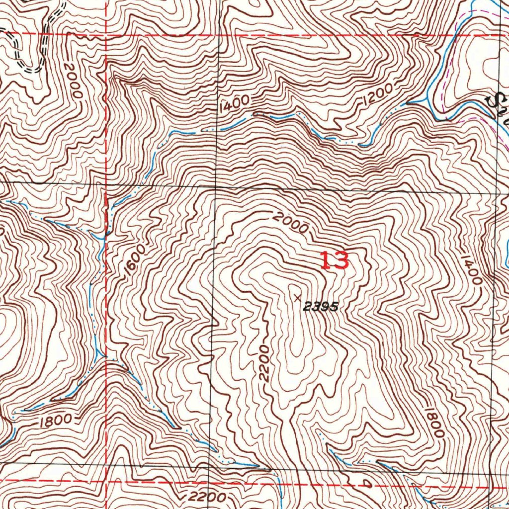 Tumey Hills, Ca (2000, 24000-scale) Map By United States Geological 