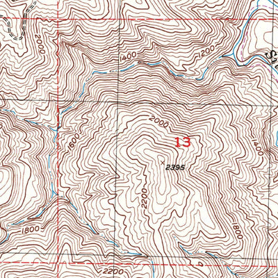 United States Geological Survey Tumey Hills, CA (2000, 24000-Scale) digital map