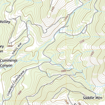 United States Geological Survey Tumtum, WA (2020, 24000-Scale) digital map