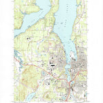 United States Geological Survey Tumwater, WA (1959, 24000-Scale) digital map