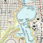 United States Geological Survey Tumwater, WA (1959, 24000-Scale) digital map