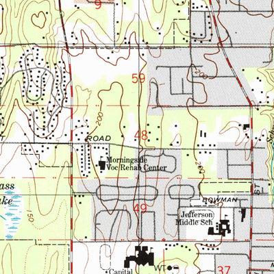 United States Geological Survey Tumwater, WA (1997, 24000-Scale) digital map