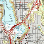 United States Geological Survey Tumwater, WA (1997, 24000-Scale) digital map