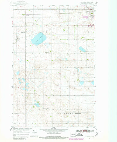 United States Geological Survey Tunbridge, ND (1954, 24000-Scale) digital map