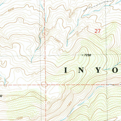United States Geological Survey Tungsten Hills, CA (1982, 24000-Scale) digital map