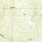 United States Geological Survey Tungsten Hills, CA (1982, 24000-Scale) digital map