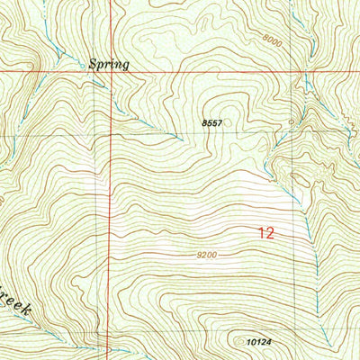 United States Geological Survey Tungsten Hills, CA (1982, 24000-Scale) digital map