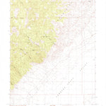 United States Geological Survey Tungsten Mountain, NV (1990, 24000-Scale) digital map