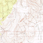 United States Geological Survey Tungsten Mountain, NV (1990, 24000-Scale) digital map