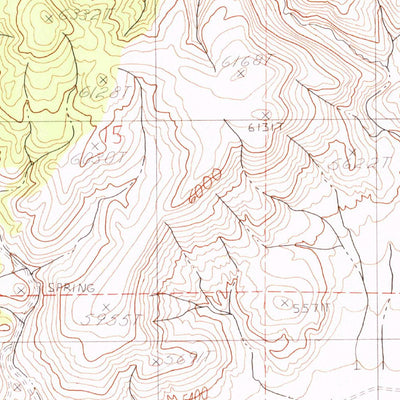 United States Geological Survey Tungsten Mountain, NV (1990, 24000-Scale) digital map