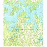United States Geological Survey Tungsten, NC-VA (1968, 24000-Scale) digital map