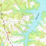 United States Geological Survey Tungsten, NC-VA (1968, 24000-Scale) digital map