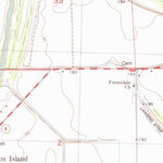 United States Geological Survey Tunica, MS-AR (1981, 24000-Scale) digital map
