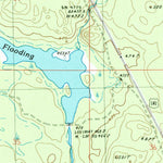 United States Geological Survey Tunis, MI (1985, 24000-Scale) digital map