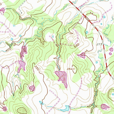 United States Geological Survey Tunis, TX (1962, 24000-Scale) digital map