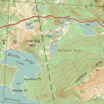 United States Geological Survey Tunk Lake, ME (1942, 62500-Scale) digital map