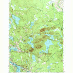 United States Geological Survey Tunk Lake, ME (1957, 62500-Scale) digital map