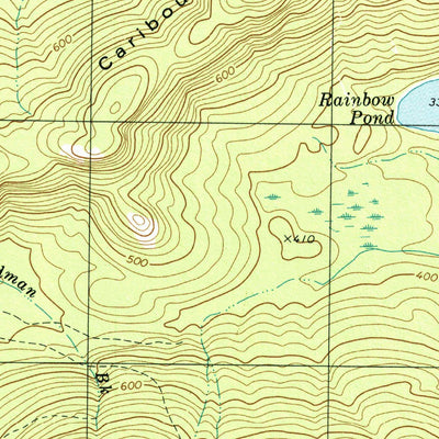 United States Geological Survey Tunk Lake, ME (1982, 24000-Scale) digital map