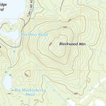 United States Geological Survey Tunk Lake, ME (2021, 24000-Scale) digital map
