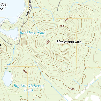 United States Geological Survey Tunk Lake, ME (2021, 24000-Scale) digital map