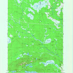 United States Geological Survey Tunk Mountain, ME (1982, 24000-Scale) digital map