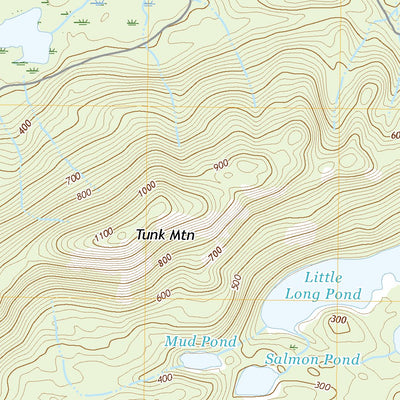 United States Geological Survey Tunk Mountain, ME (2021, 24000-Scale) digital map