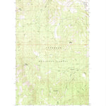 United States Geological Survey Tunk Mountain, WA (1988, 24000-Scale) digital map