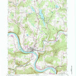 United States Geological Survey Tunkhannock, PA (1946, 24000-Scale) digital map