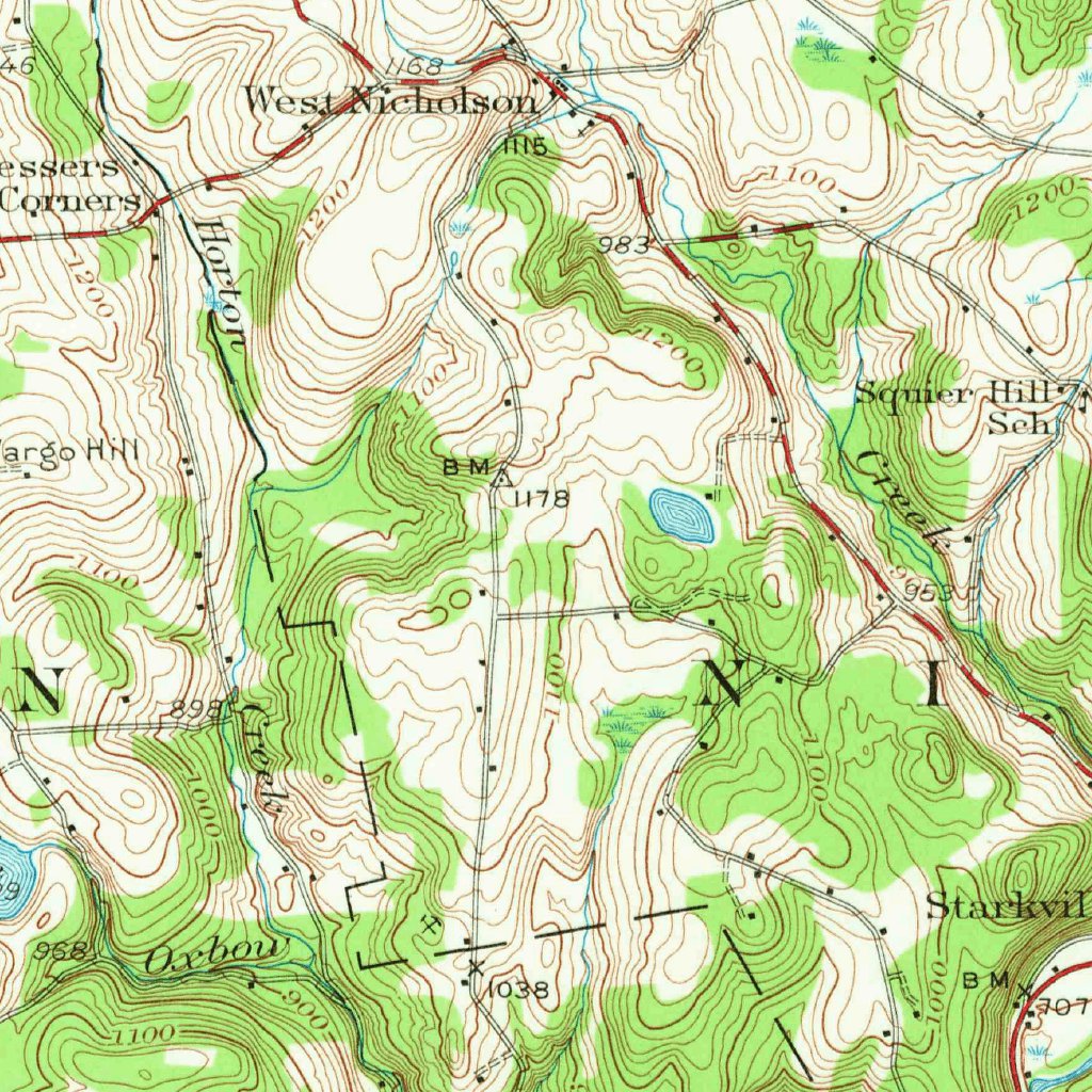 Tunkhannock, PA (1946, 62500-Scale) Map by United States Geological ...