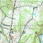 United States Geological Survey Tunkhannock, PA (2000, 24000-Scale) digital map
