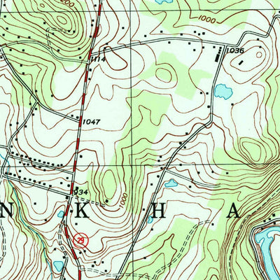 United States Geological Survey Tunkhannock, PA (2000, 24000-Scale) digital map