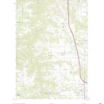 United States Geological Survey Tunnel City, WI (2022, 24000-Scale) digital map