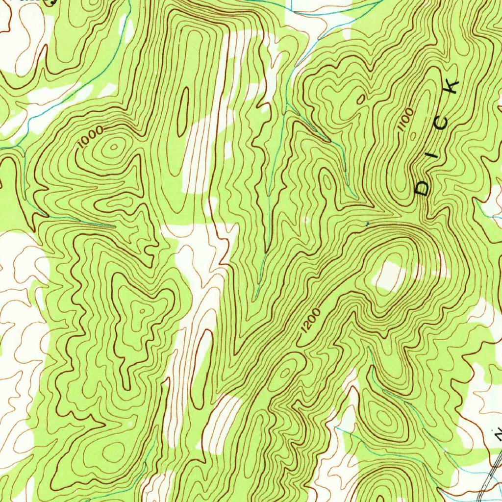 Tunnel Hill, GA (1943, 24000-Scale) Map by United States